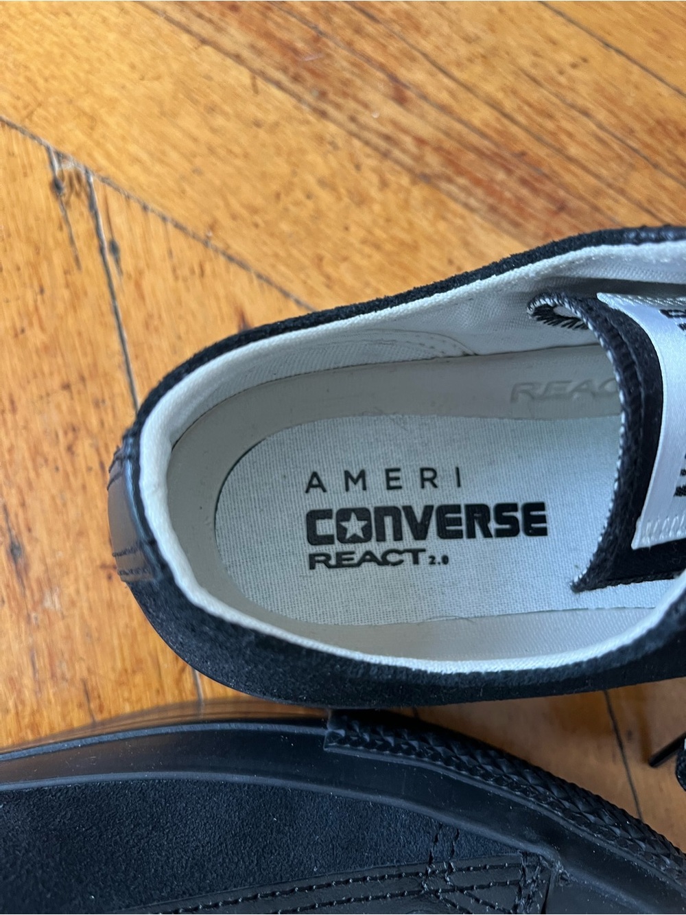 Ameri x Converse Japan Low Top Platform Sneakers in Black - Picture 5 of 11